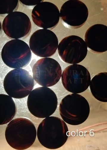 Buffalo Horn Button Blanks Color 6, item 152