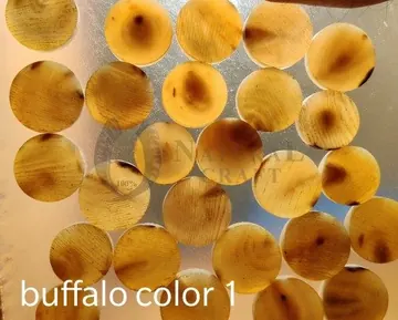 Horn Button Blanks color 1, item 153