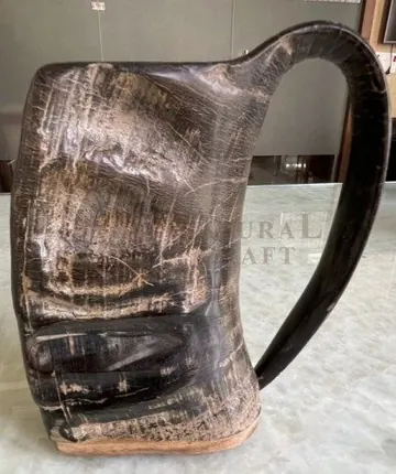 Water Buffalo Horn Mug, item 170