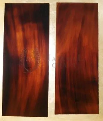 Buffalo Horn Plates Medium Brown, item 200